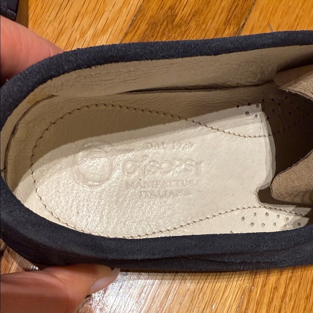 Hand Made Vero Cuoio Men's Dark Blue Leather Loafers Size 11
MADE IN ITALY 🇮🇹 - Picture 7 of 7